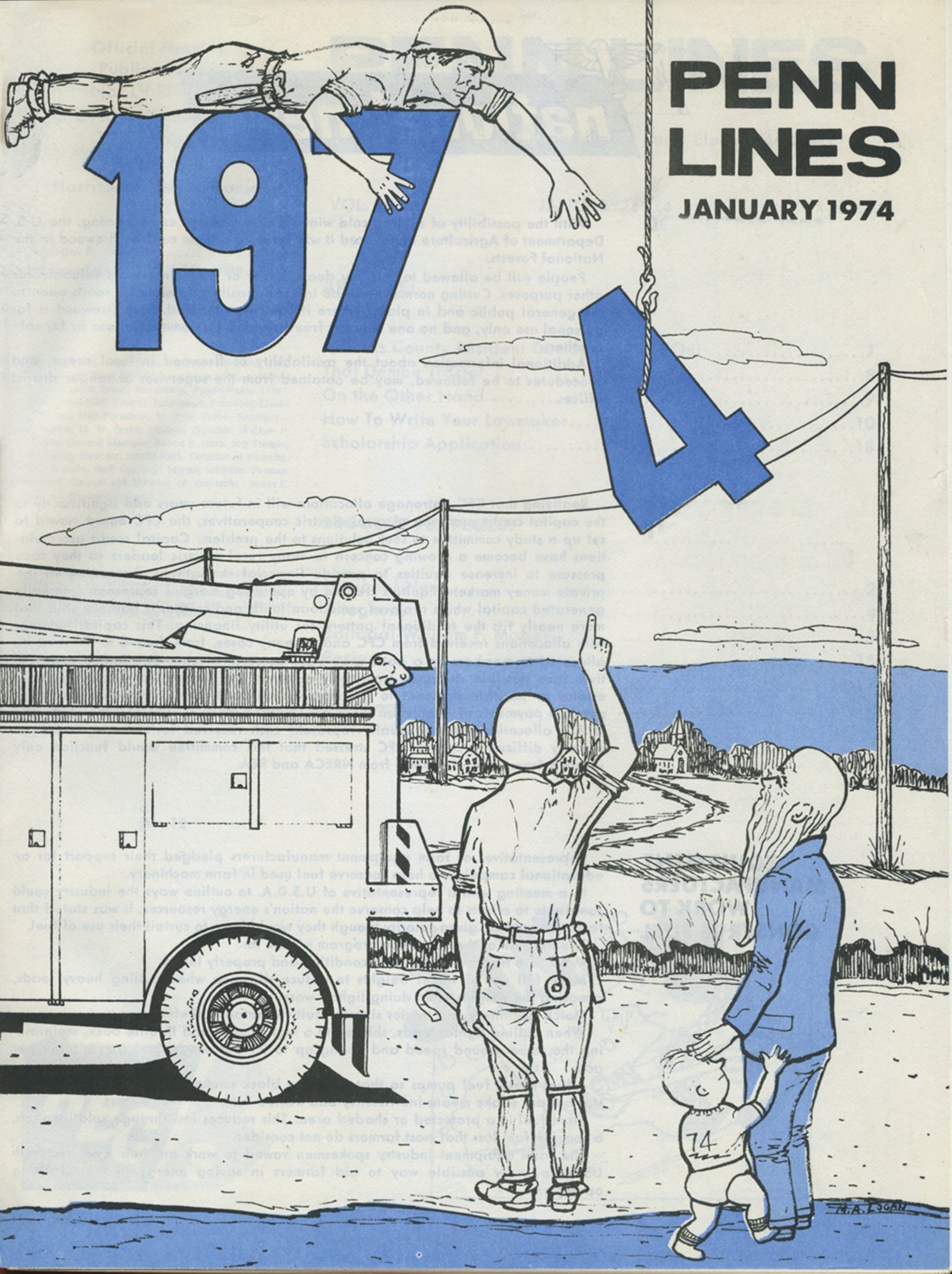 January 1974 cover