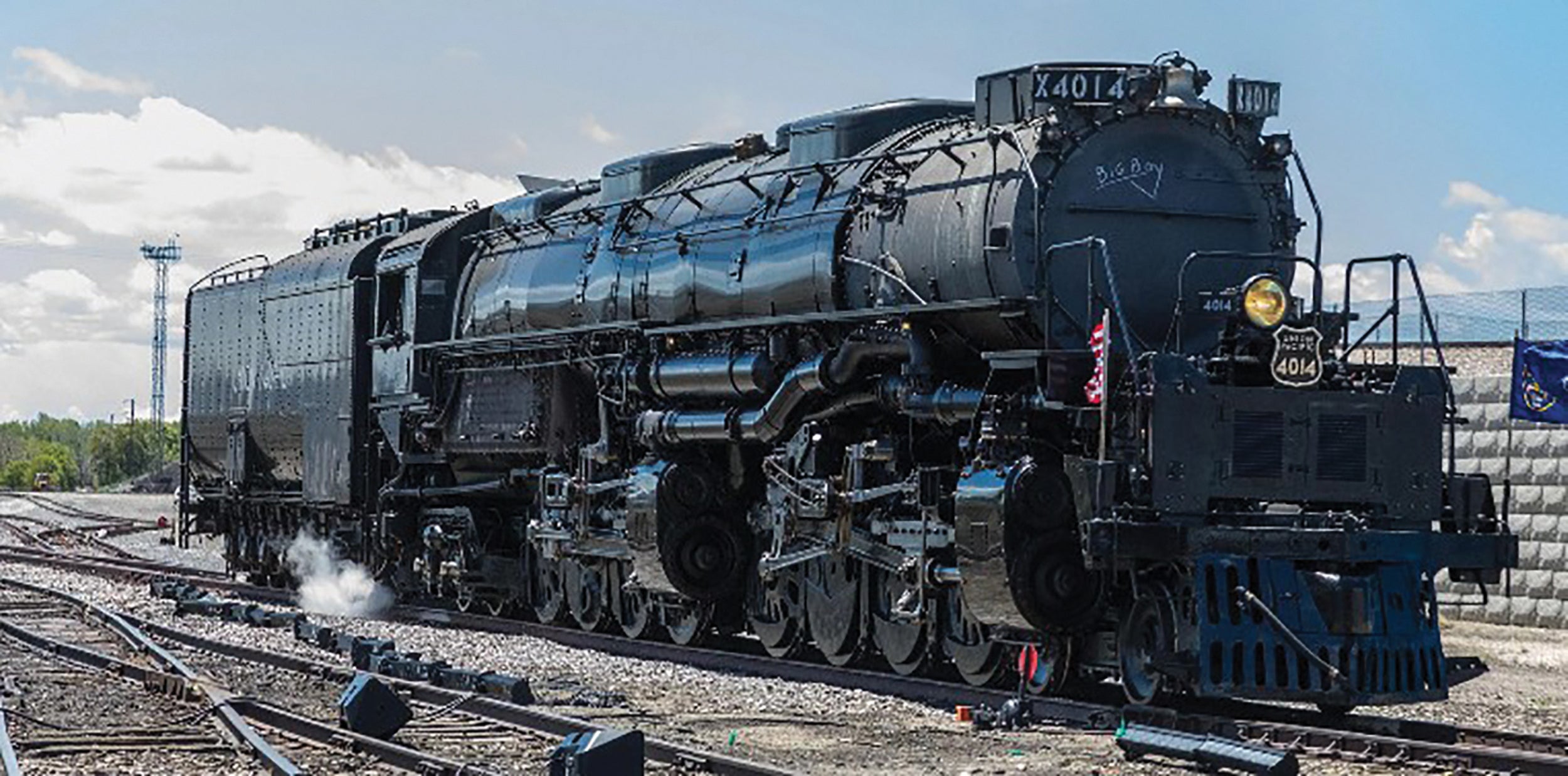 Union Pacific’s Big Boy No. 4014, the world’s largest operating steam locomotive